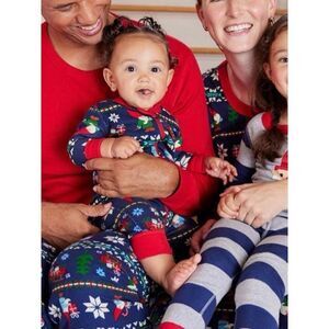 Hanna Andersson Infant Baby 3-6 Mos (60) Holiday Gnome 1-Piece Sleeper BUY 2 GET